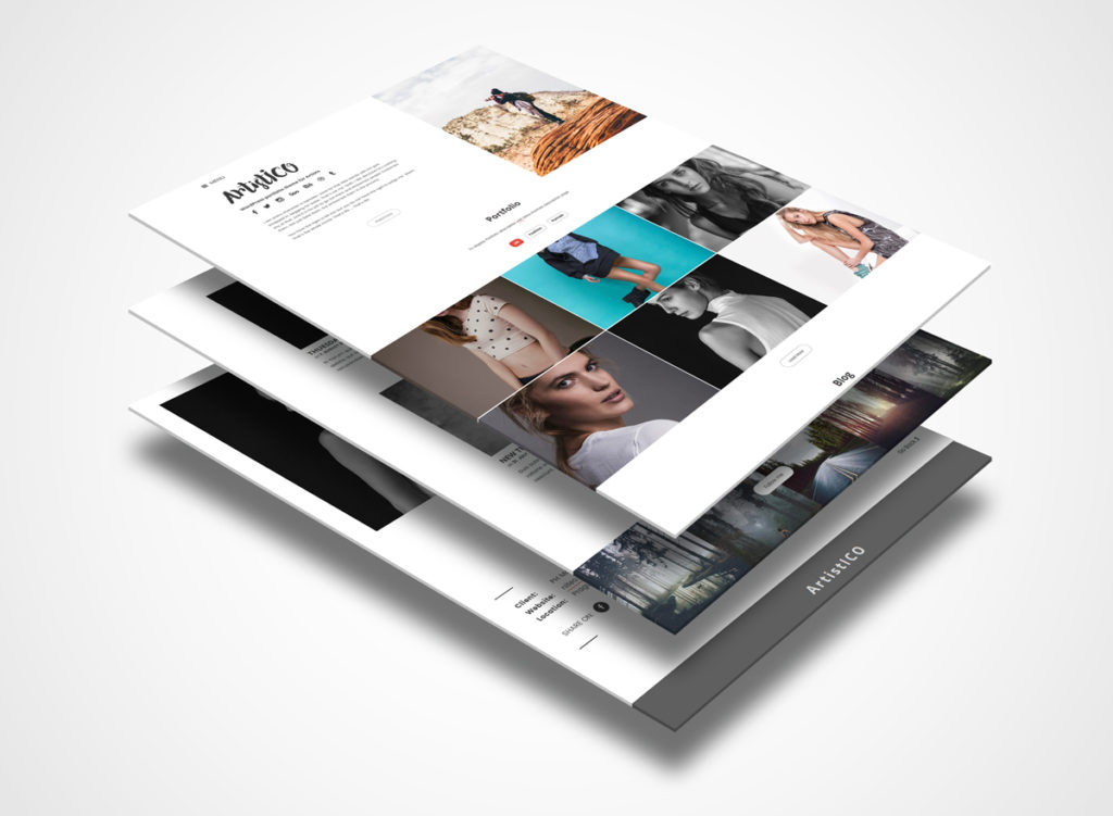 ArtistICO – Portfolio WP Theme