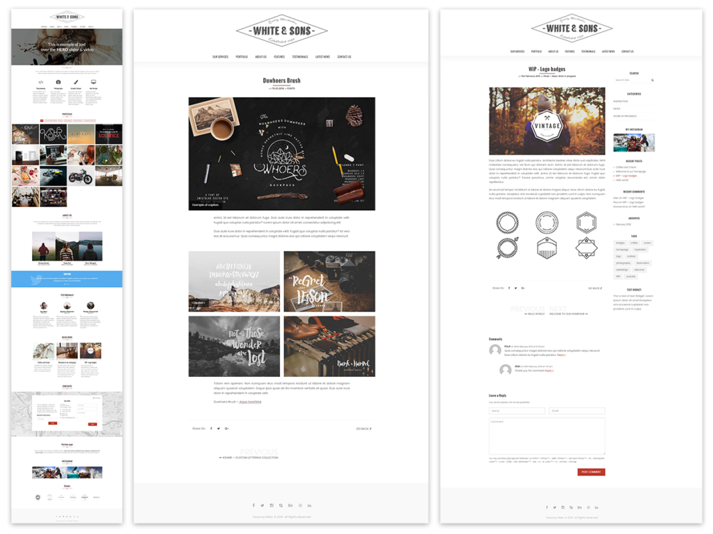 Tessa – Agency WP Theme