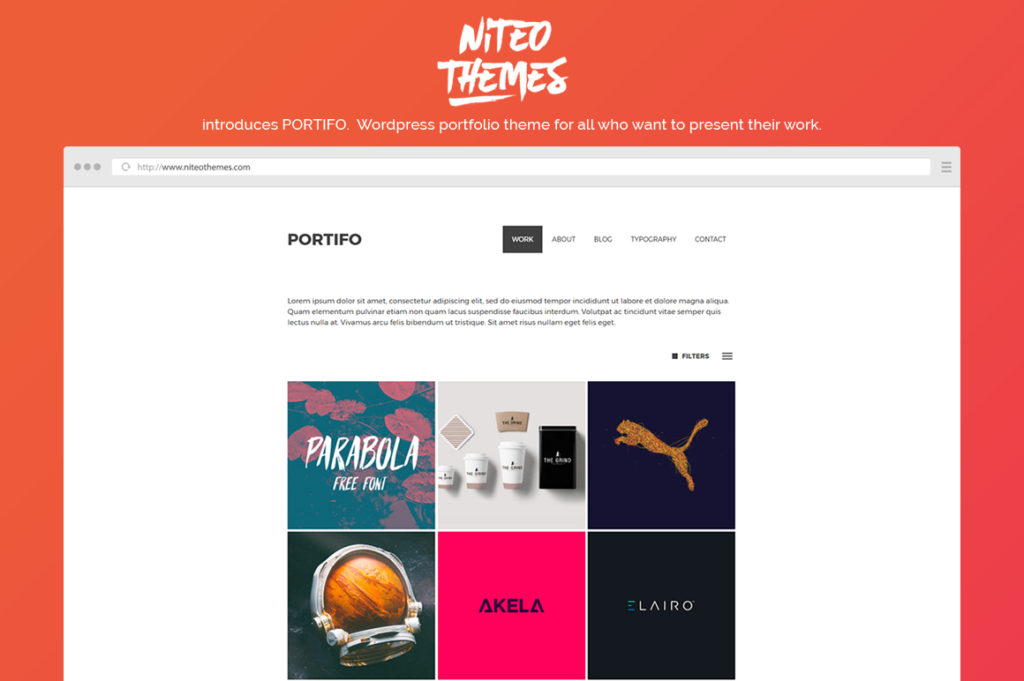 Portifo – Portfolio WP Theme