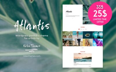 Special offer for Atlantis WordPress theme