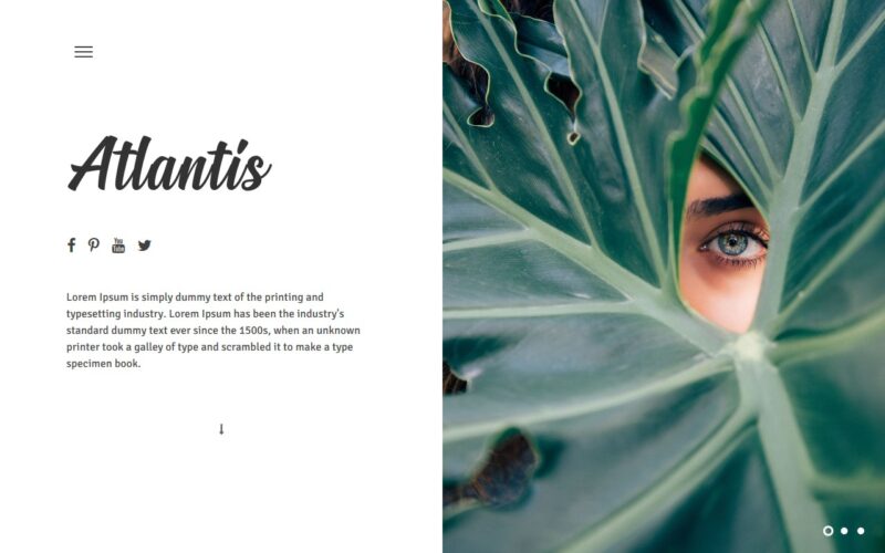 Atlantis – WordPress theme